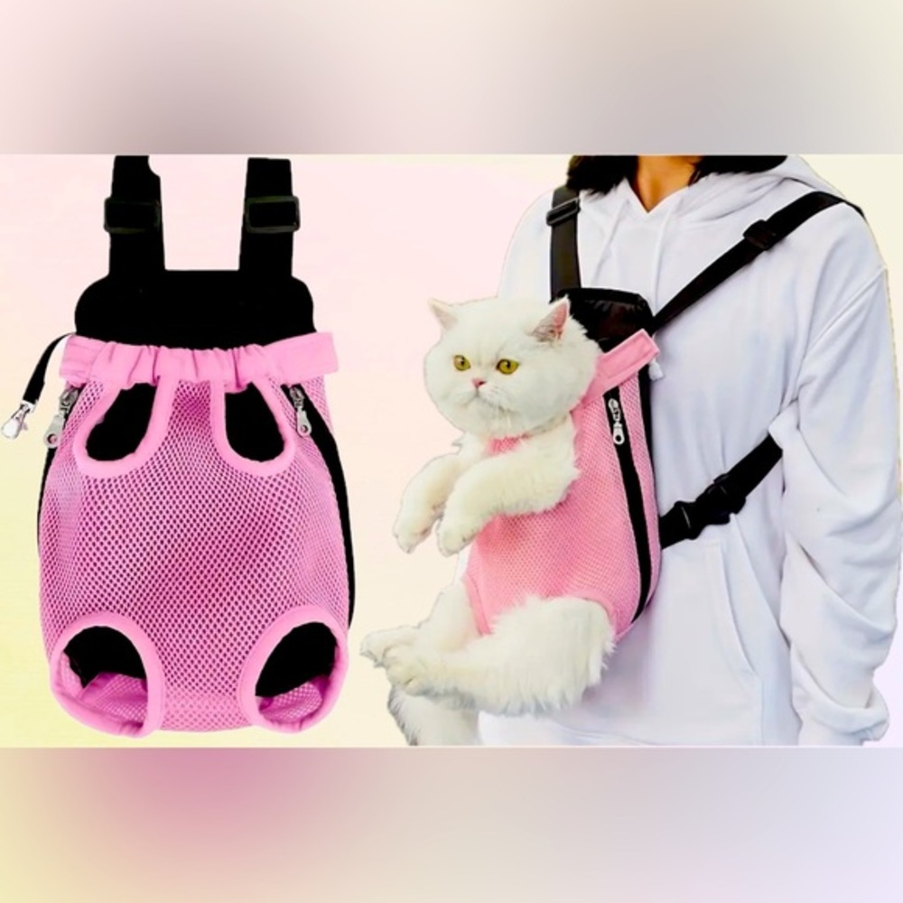 Pink Pet Backpack
For Ur Lil Bestie
High Quality Durable Fabric.
Brand New